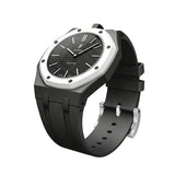 Swatch Royal Pop Rubber Straps - Ocho Negro Black