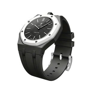 Swatch Royal Pop Rubber Straps - Ocho Negro Black
