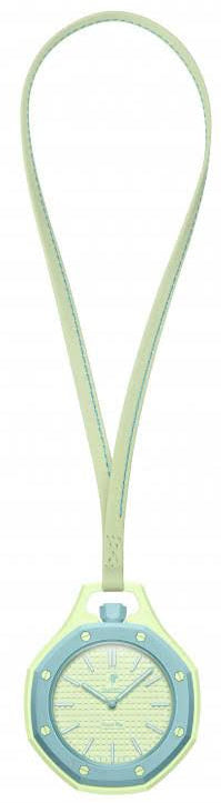 Swatch x AP Royal Pop Lime Green Dial Lime Green leather Lanyard Watch for Men - Blaue Acht