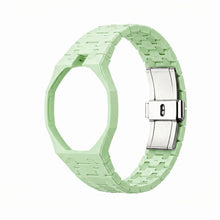 Blaue Acht Lime Green