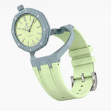 Swatch Royal Pop Rubber Straps - Blaue Acht Lime Green