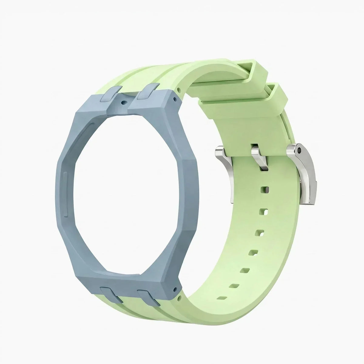 Swatch Royal Pop Rubber Straps - Blaue Acht Lime Green
