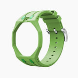 Swatch Royal Pop Rubber Straps - Green Eight Green
