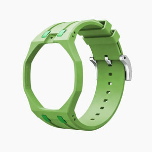 Swatch Royal Pop Rubber Straps - Green Eight Green