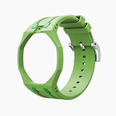 Swatch Royal Pop Rubber Straps - Green Eight Green