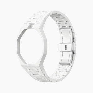 Swatch Royal Pop Ceramic Straps - Huit Blanc White