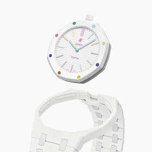 Swatch Royal Pop Ceramic Straps - Huit Blanc White