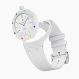 Swatch Royal Pop Rubber Straps - Huit Blanc White