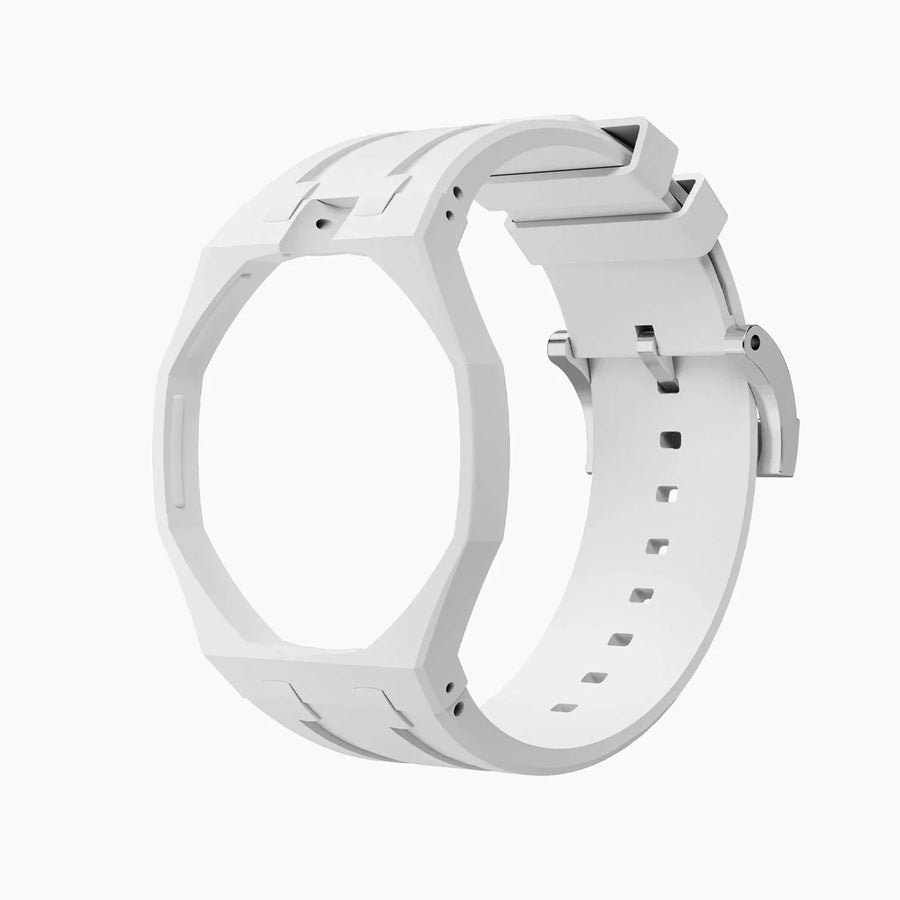 Swatch Royal Pop Rubber Straps - Huit Blanc White