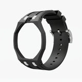 Swatch Royal Pop Rubber Straps - Ocho Negro Black