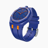 Swatch Royal Pop Rubber Straps - Orenji Hachi Blue