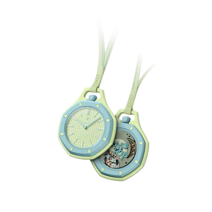 Swatch x AP Royal Pop Lime Green Dial Lime Lanyard Watch for Men - Blaue Acht