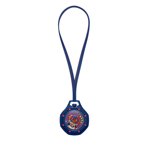 Swatch x AP Royal Pop Blue Dial Blue Leather Strap Watch for Men - Orenji Hachi