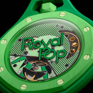 Swatch x AP Royal Pop Green Dial Lanyard Watch for Men - Green Eight