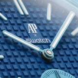 Swatch x AP Royal Pop Blue Dial Lanyard Watch for Men - Lan Ba