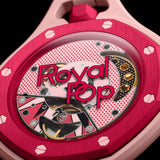 Swatch x AP Royal Pop Pink Dial Pink Lanyard Watch for Women - Otto Rosso