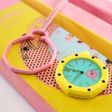Swatch x AP Royal Pop Blue Dial Lanyard Watch for Women - Otg Roz