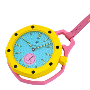 Swatch x AP Royal Pop Blue Dial Lanyard Watch for Women - Otg Roz